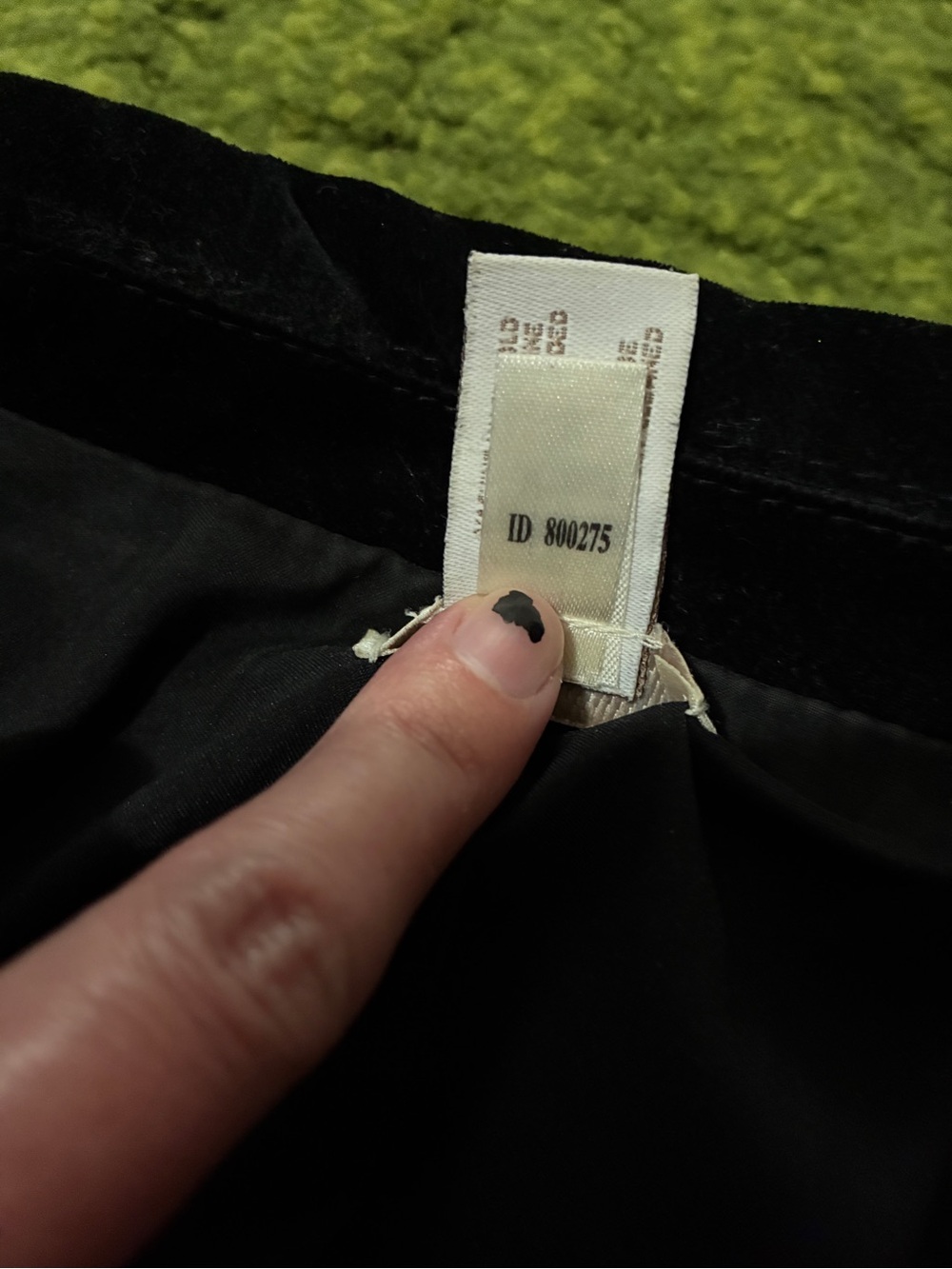 Chico’s Black Velvet Single-Button Blazer - Picture 10 of 10